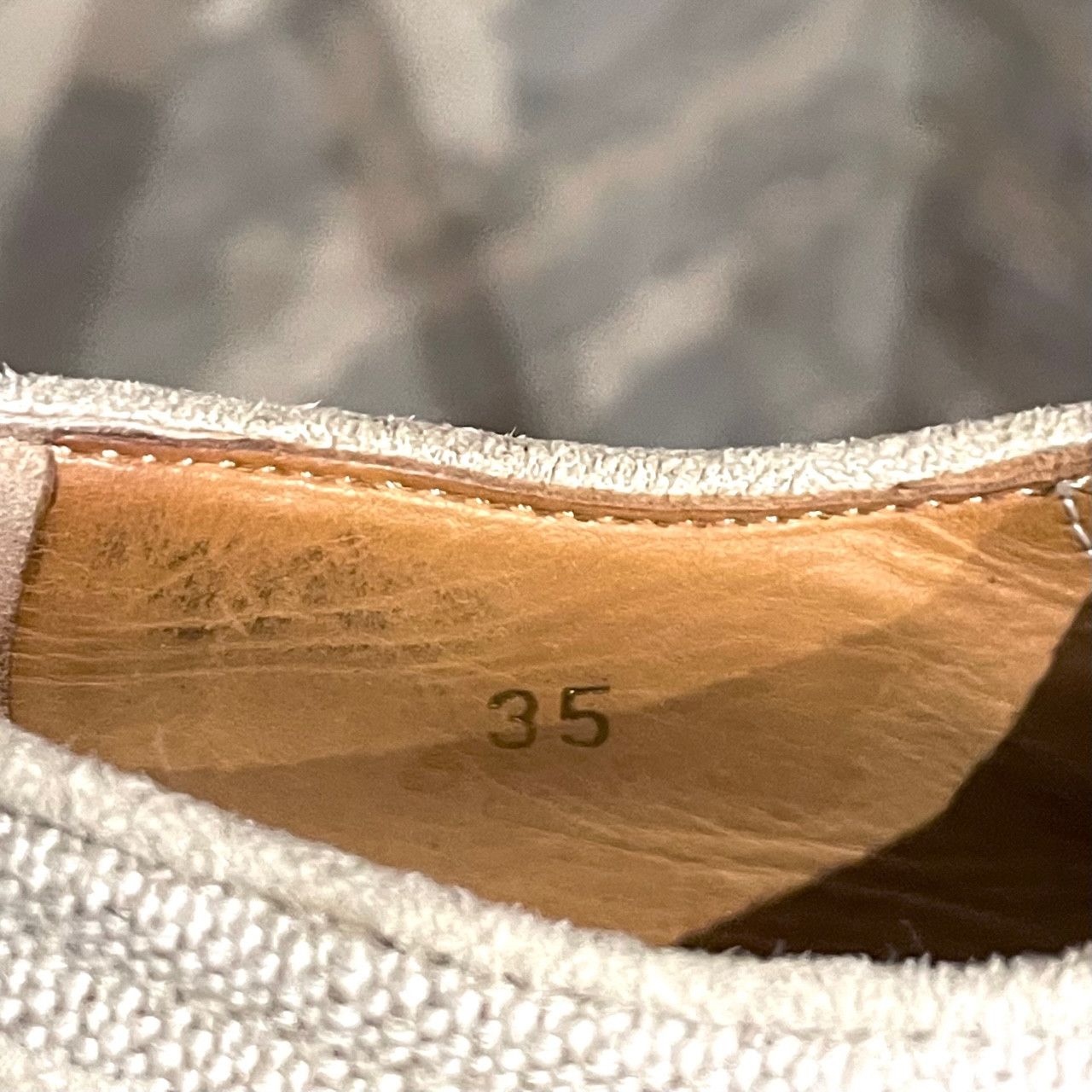 Prada Prada Beige Canvas Platform Creepers Size US 5 / IT 35 - 9 Thumbnail