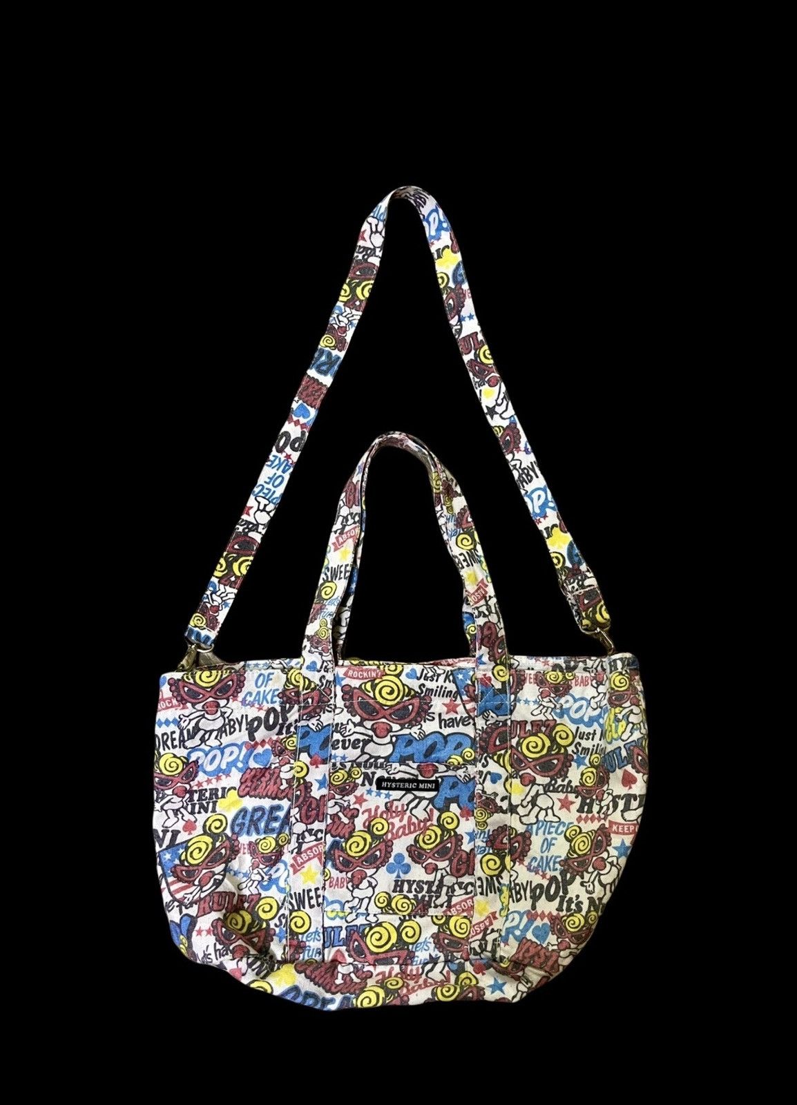 🔥Very rare two way overprint hysteric glamour bag