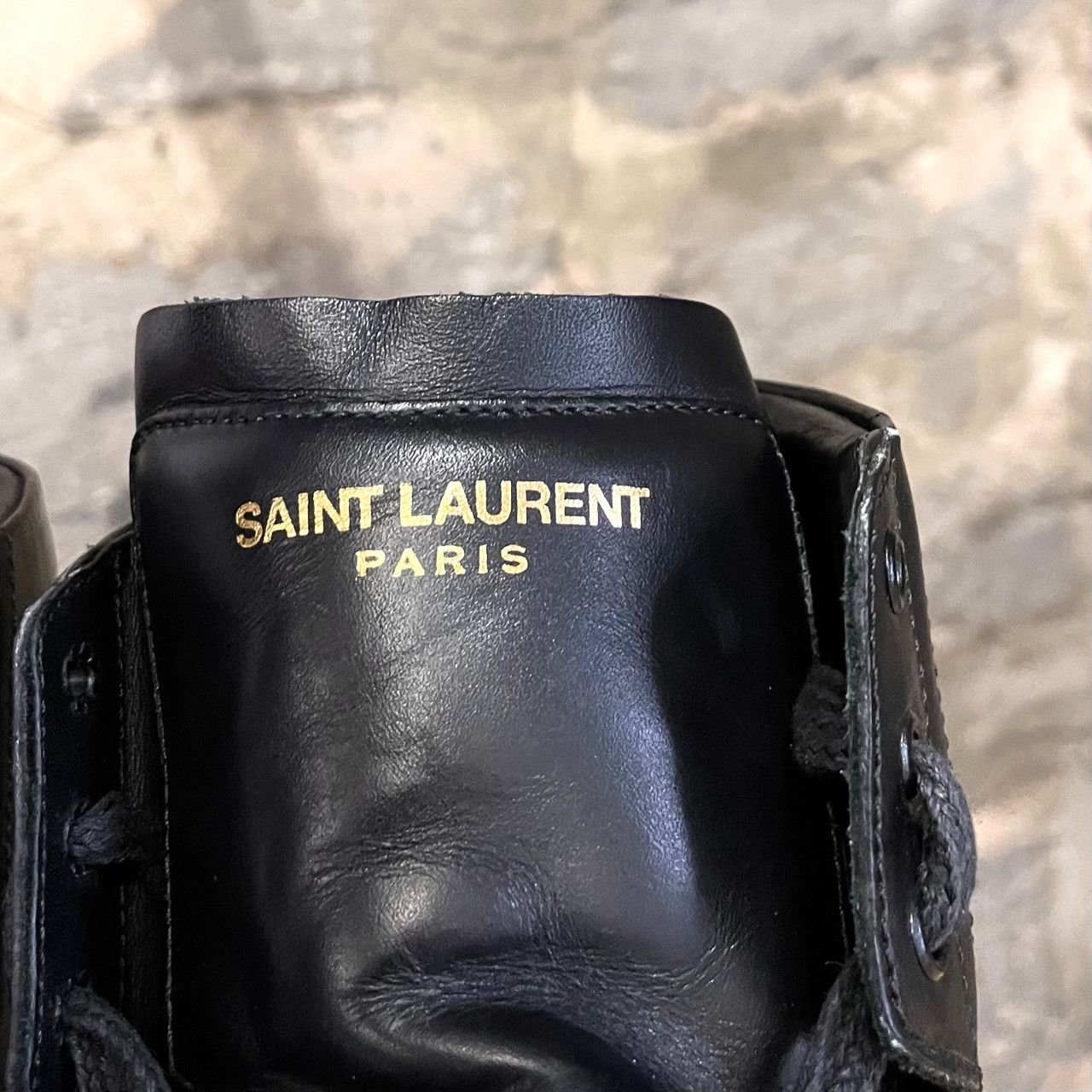 Saint Laurent Paris Saint Laurent Paris Black Studded High Saint Laurent Paris Saint Laurent Paris Black Studded High