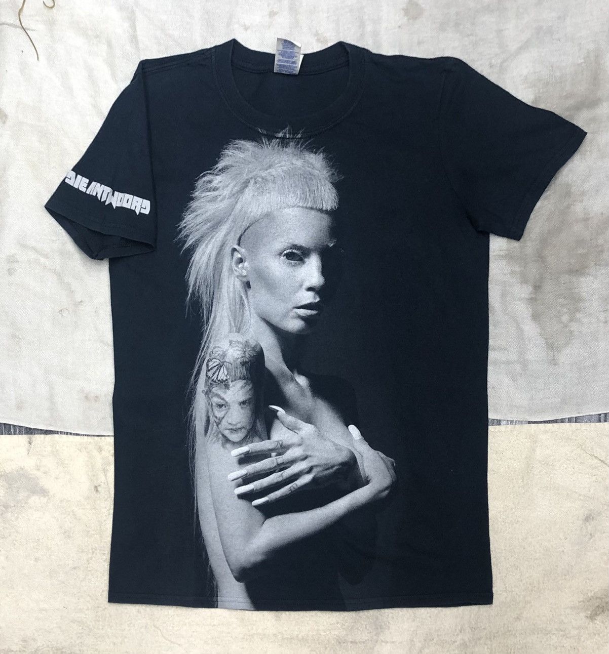 Rap Tees DIE ANTWOORD YOLANDI VISSER & TUDOR JONES WITH BIG FACE LOGO Size US S / EU 44-46 / 1 - 6 Thumbnail