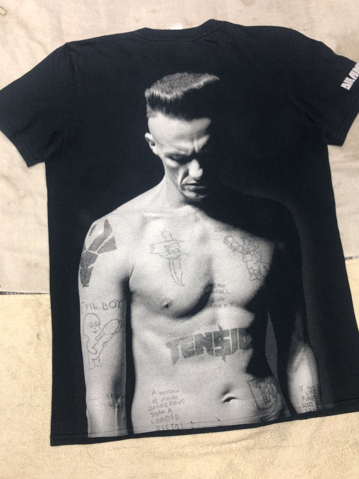 Rap Tees DIE ANTWOORD YOLANDI VISSER & TUDOR JONES WITH BIG FACE LOGO Size US S / EU 44-46 / 1 - 14 Thumbnail