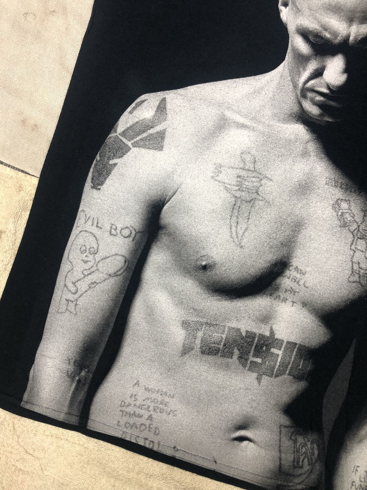 Rap Tees DIE ANTWOORD YOLANDI VISSER & TUDOR JONES WITH BIG FACE LOGO Size US S / EU 44-46 / 1 - 16 Thumbnail