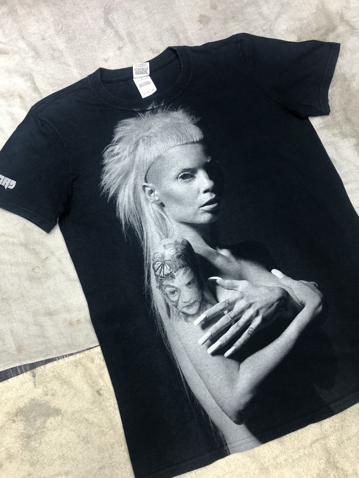 Rap Tees DIE ANTWOORD YOLANDI VISSER & TUDOR JONES WITH BIG FACE LOGO Size US S / EU 44-46 / 1 - 3 Thumbnail