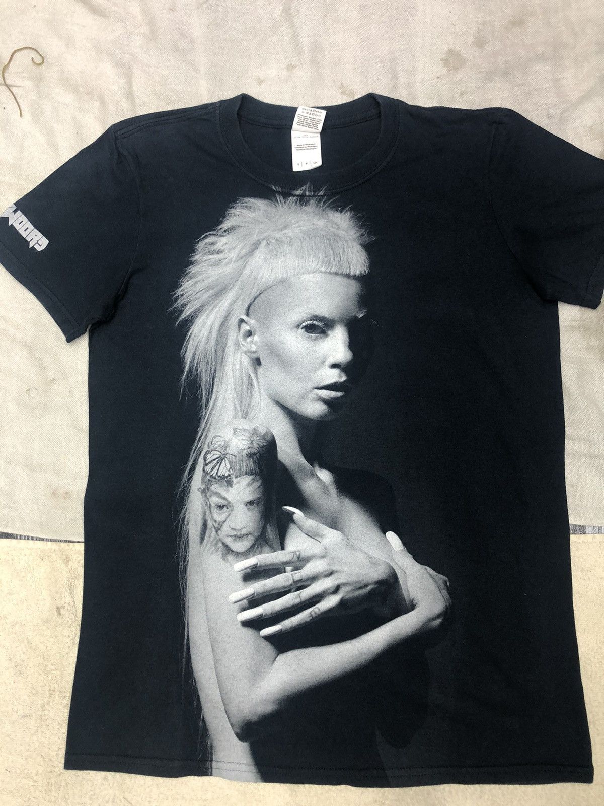 Rap Tees DIE ANTWOORD YOLANDI VISSER & TUDOR JONES WITH BIG FACE LOGO Size US S / EU 44-46 / 1 - 5 Thumbnail