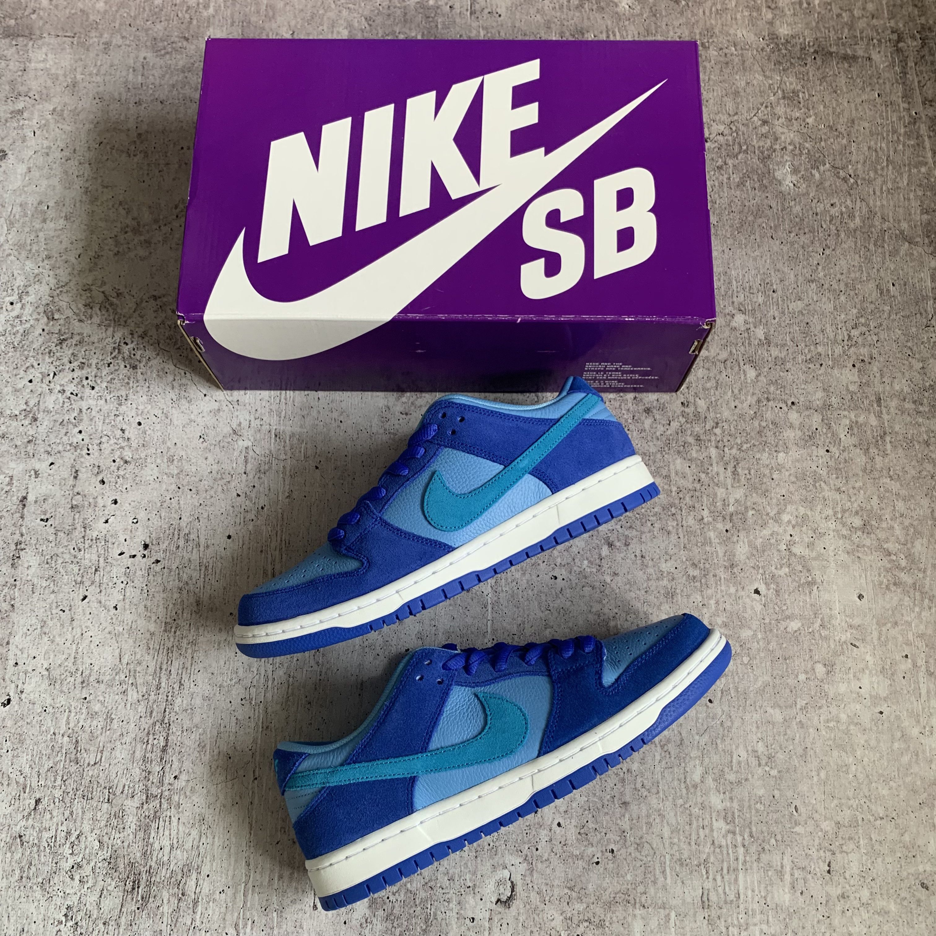 Hype × Nike × Streetwear Nike SB Dunk Low Pro Blue Raspberry | Grailed