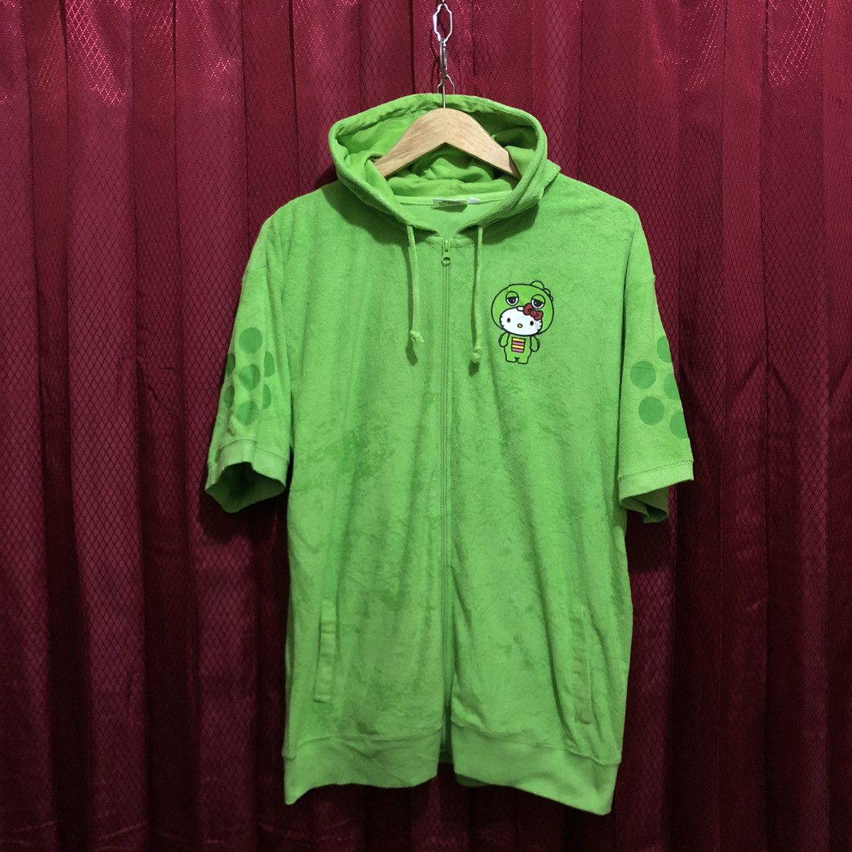 Cartoon Network Y2K Hello Kitty x Gachapin x Mukku Zipp Hoodie Size US L / EU 52-54 / 3 - 2 Thumbnail
