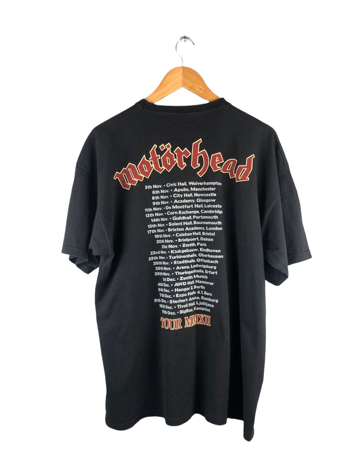 Motorhead Tour 2012 Band Tees