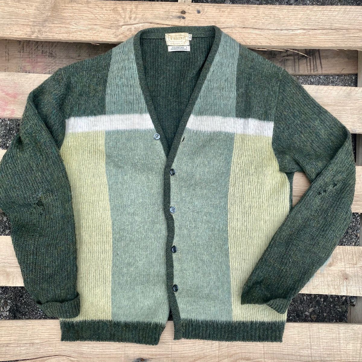 Vintage 60s Brent Mohair Cardigan | Grailed