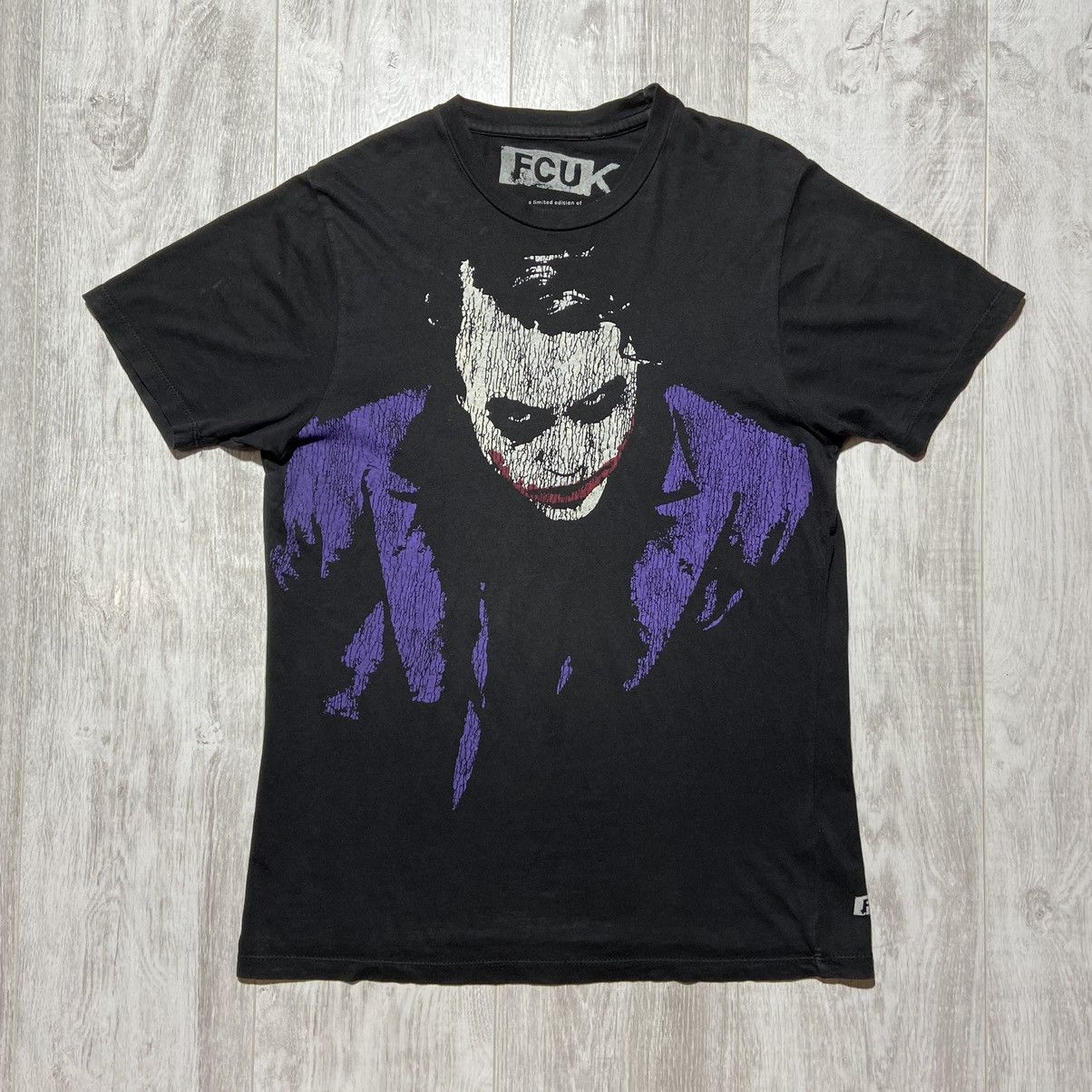 FCUK × Vintage Vintage 2008 The Dark Knight by FCUK “JOKER” T-Shirt Size US S / EU 44-46 / 1 - 1 Thumbnail
