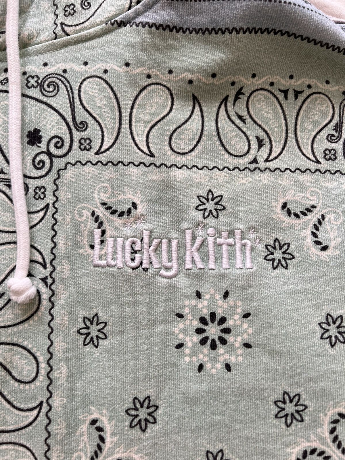 Kith × Ronnie Fieg Kith Lucky Charms Bandana Hoodie | Grailed