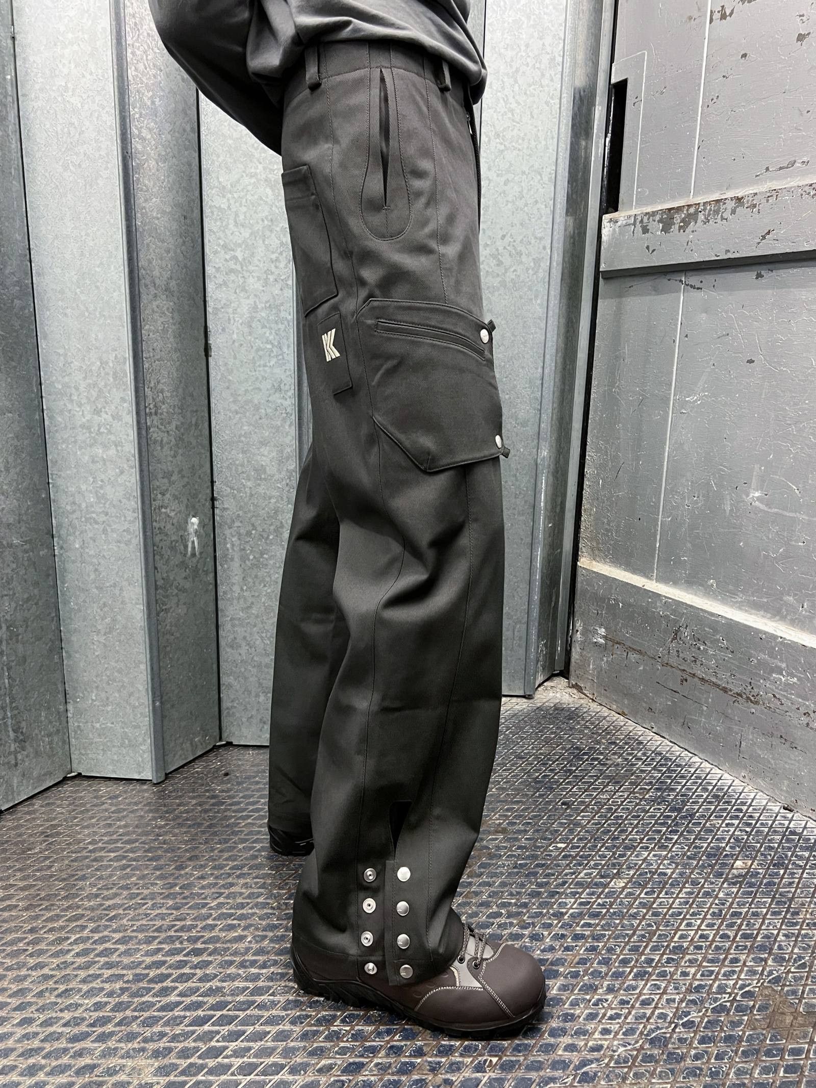 kiko kostadinov TROUSER.05 SHADOW GREYkokostadinovT - ワークパンツ 