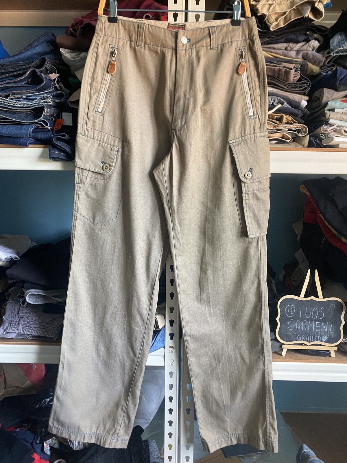 Vintage Vintage Chevignon Cargo Pants Multipocket (W30) | Grailed