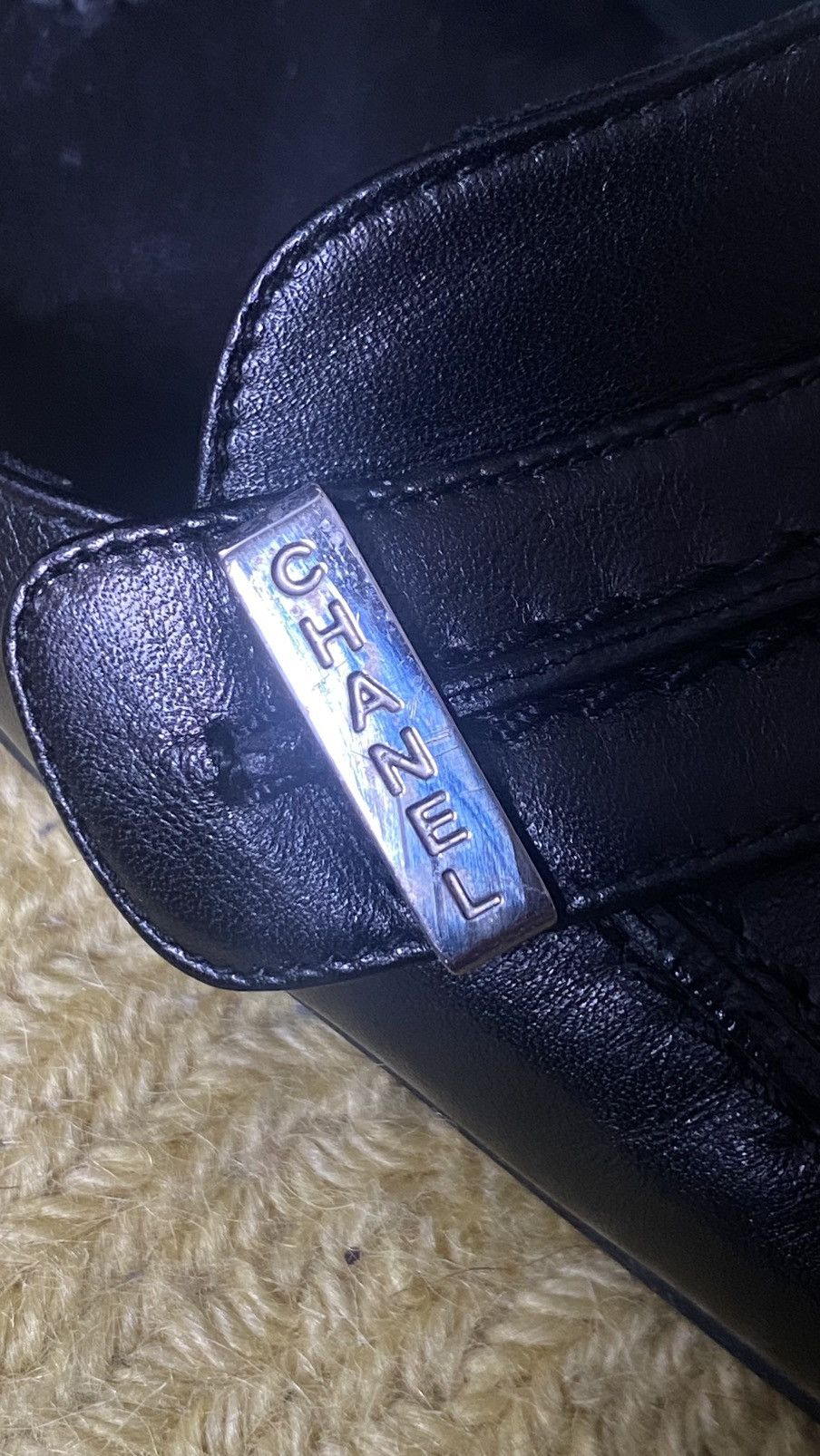 Chanel × Vintage Vintage Chanel Mules With Box Size US 8 / IT 38 - 3 Thumbnail