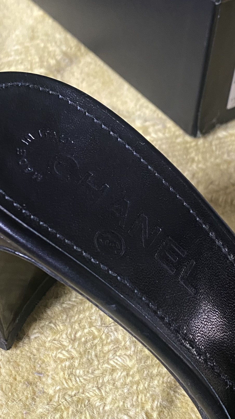 Chanel × Vintage Vintage Chanel Mules With Box Size US 8 / IT 38 - 4 Thumbnail