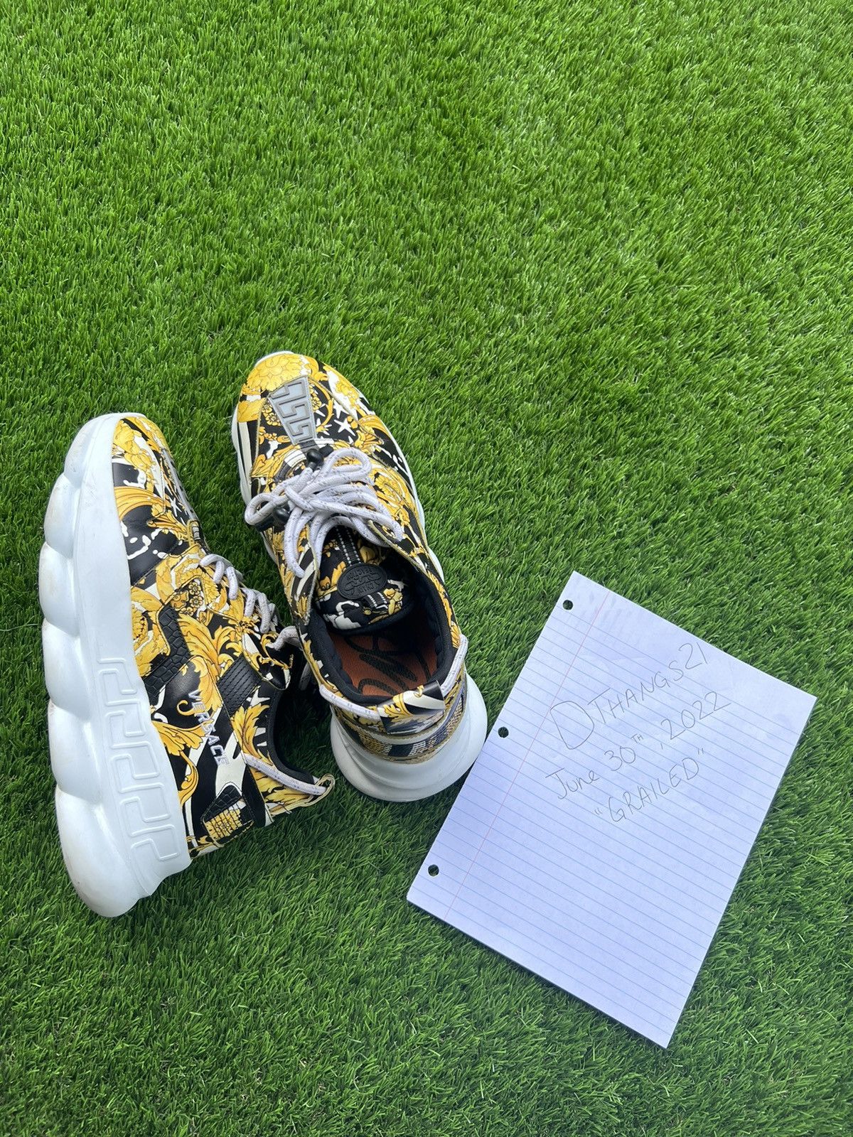Versace Versace Chain Reactions Size US 12 / EU 45 - 6 Thumbnail