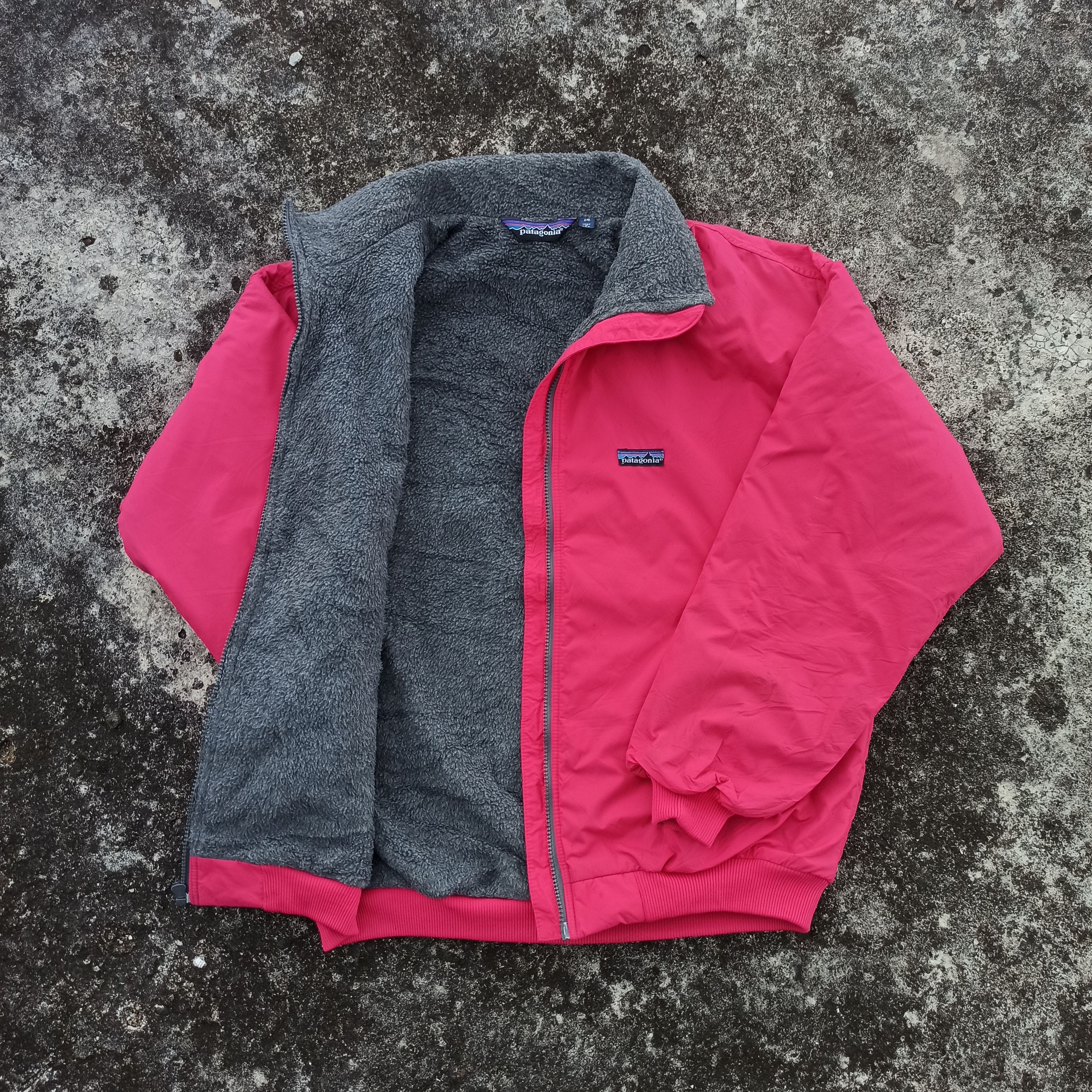 Patagonia Vintage Patagonia Fleece Jacket Made in USA Size US M / EU 48-50 / 2 - 2 Thumbnail