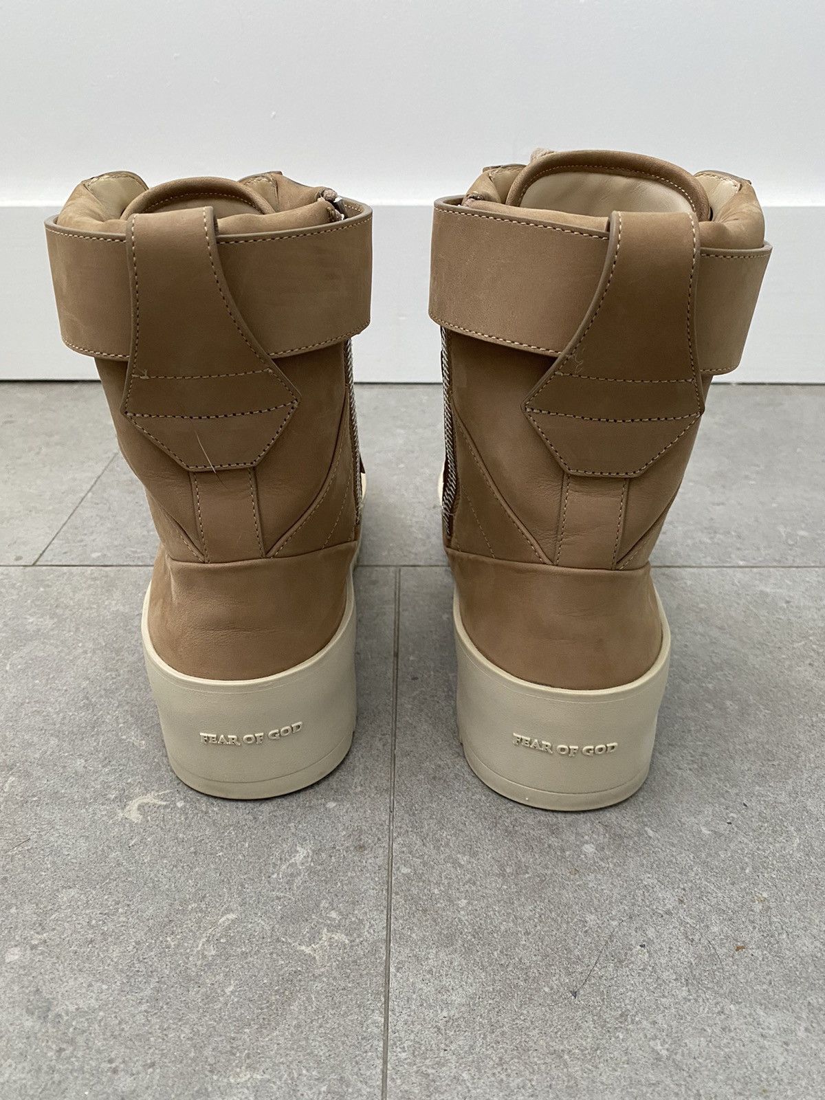 Fear of God Fear of God Military Boots Nubuck Hi Top Sneaker, US9 Size US 9 / EU 42 - 5 Thumbnail