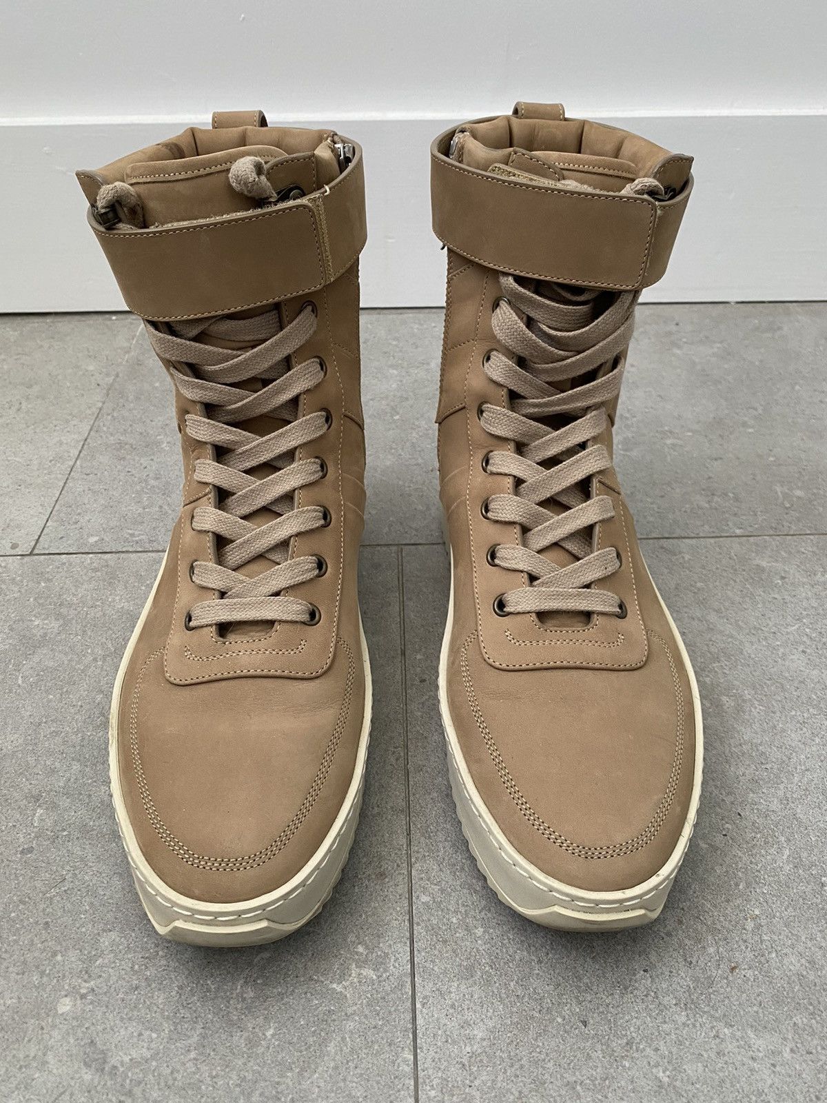 Fear of God Fear of God Military Boots Nubuck Hi Top Sneaker, US9 Size US 9 / EU 42 - 2 Thumbnail
