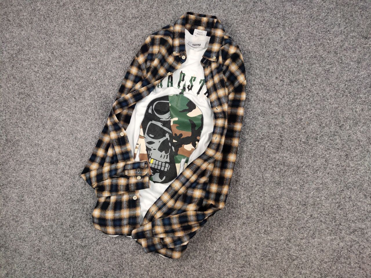 Flannel Vintage Flannel Shirt Travis Scott Style Streetwear Hype Size US M / EU 48-50 / 2 - 6 Thumbnail