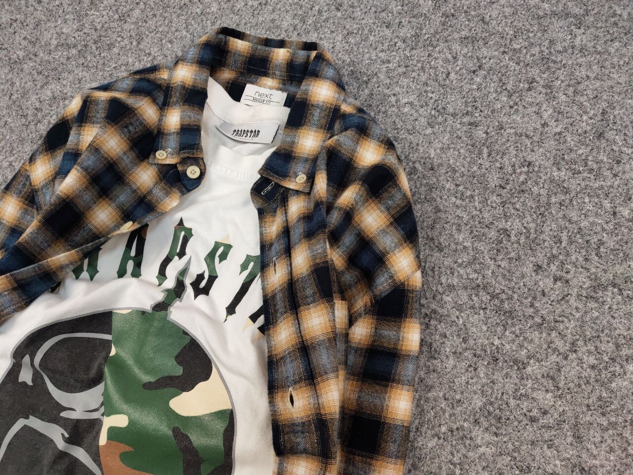 Flannel Vintage Flannel Shirt Travis Scott Style Streetwear Hype Size US M / EU 48-50 / 2 - 7 Thumbnail