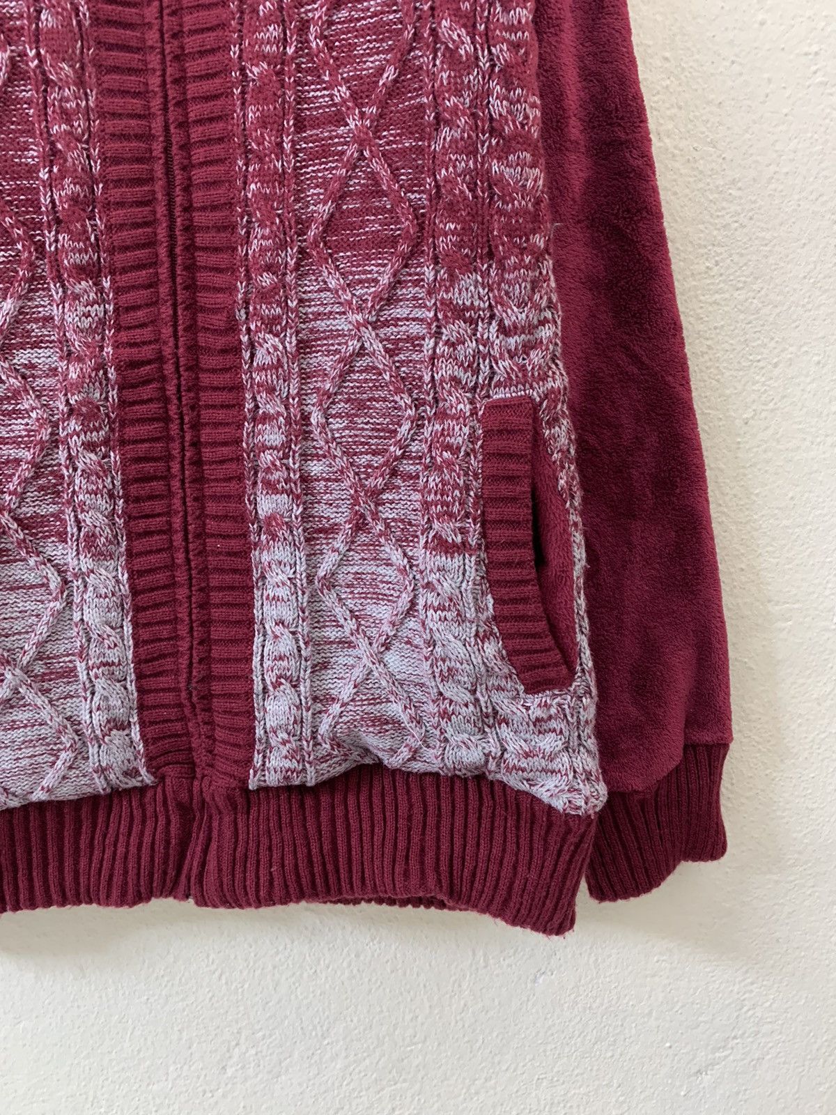 Japanese Brand Practical Nice Design Knitwear Jacket Size US M / EU 48-50 / 2 - 2 Thumbnail