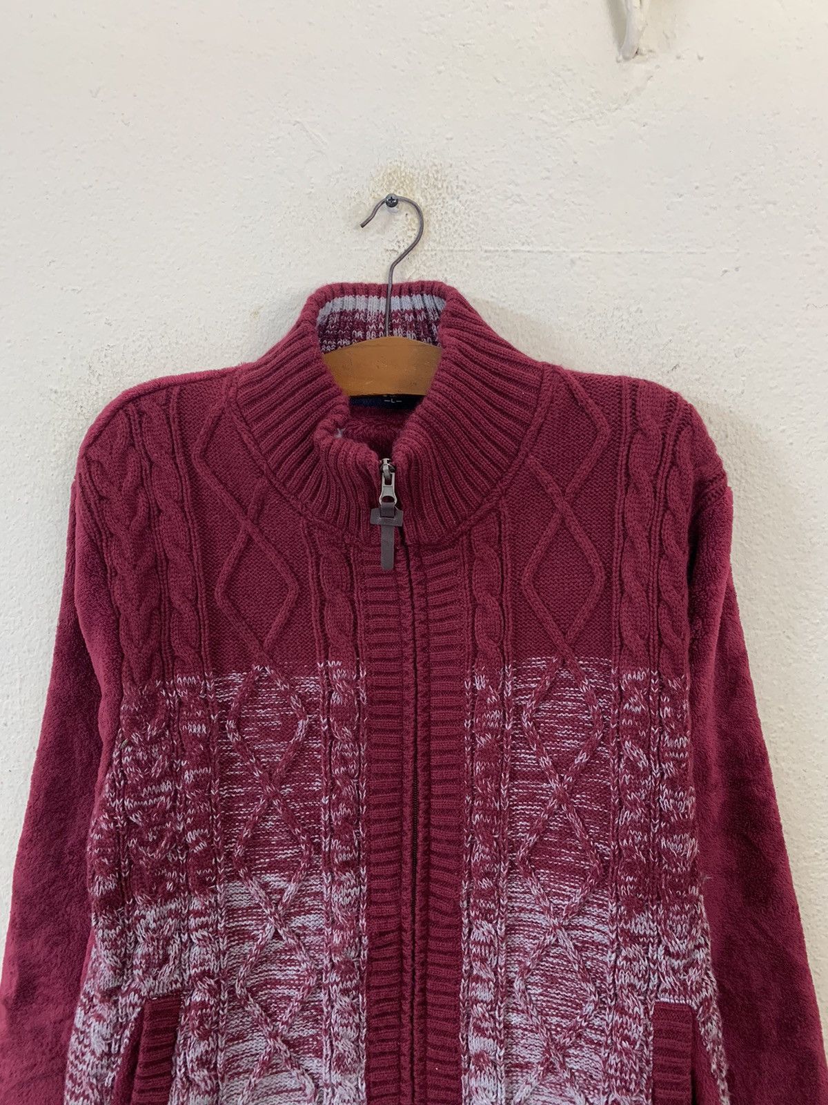 Japanese Brand Practical Nice Design Knitwear Jacket Size US M / EU 48-50 / 2 - 4 Thumbnail