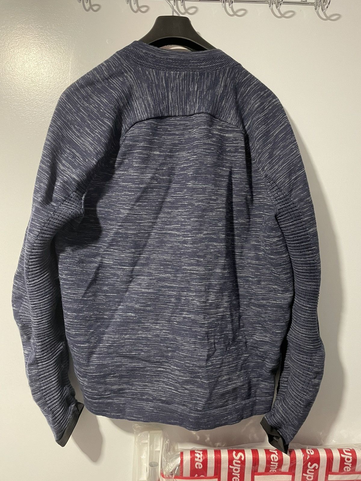 Nike Tech Knit Sweater Zip Blue