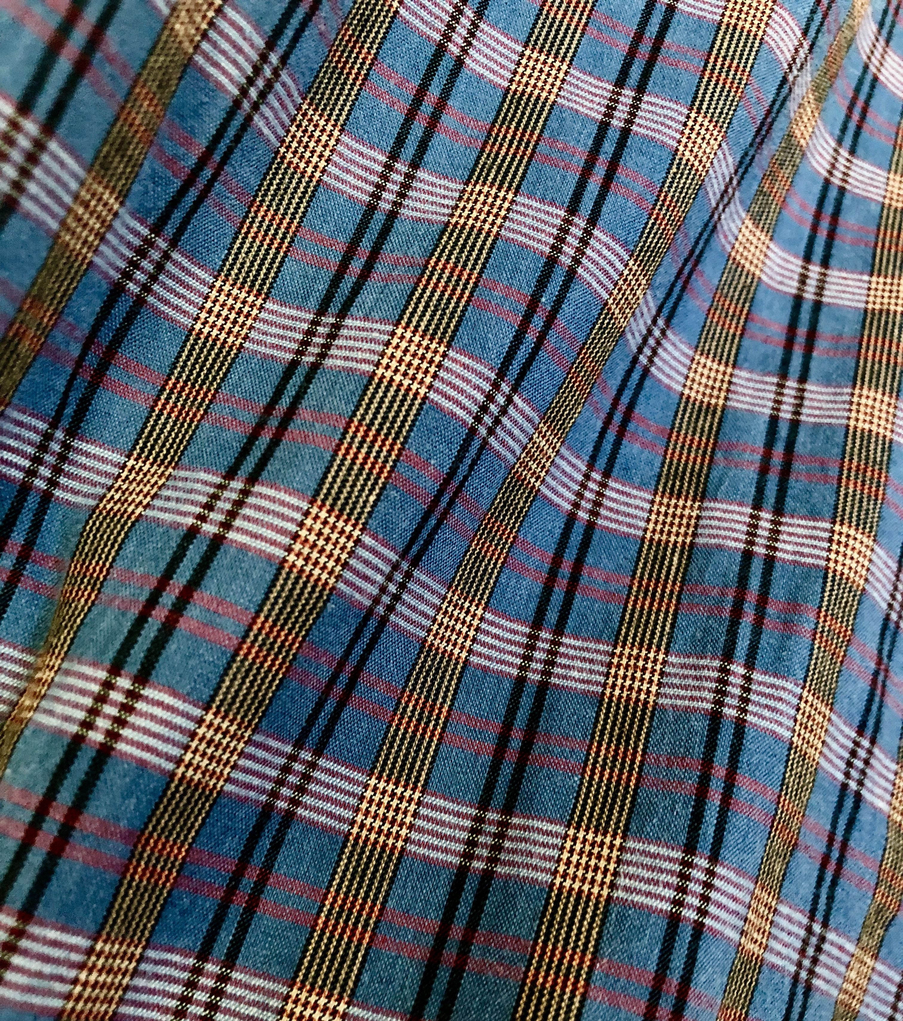 Patrik Ervell Patrick Ervell Button Collar Modern Plaid Button-Down Size US L / EU 52-54 / 3 - 1 Thumbnail