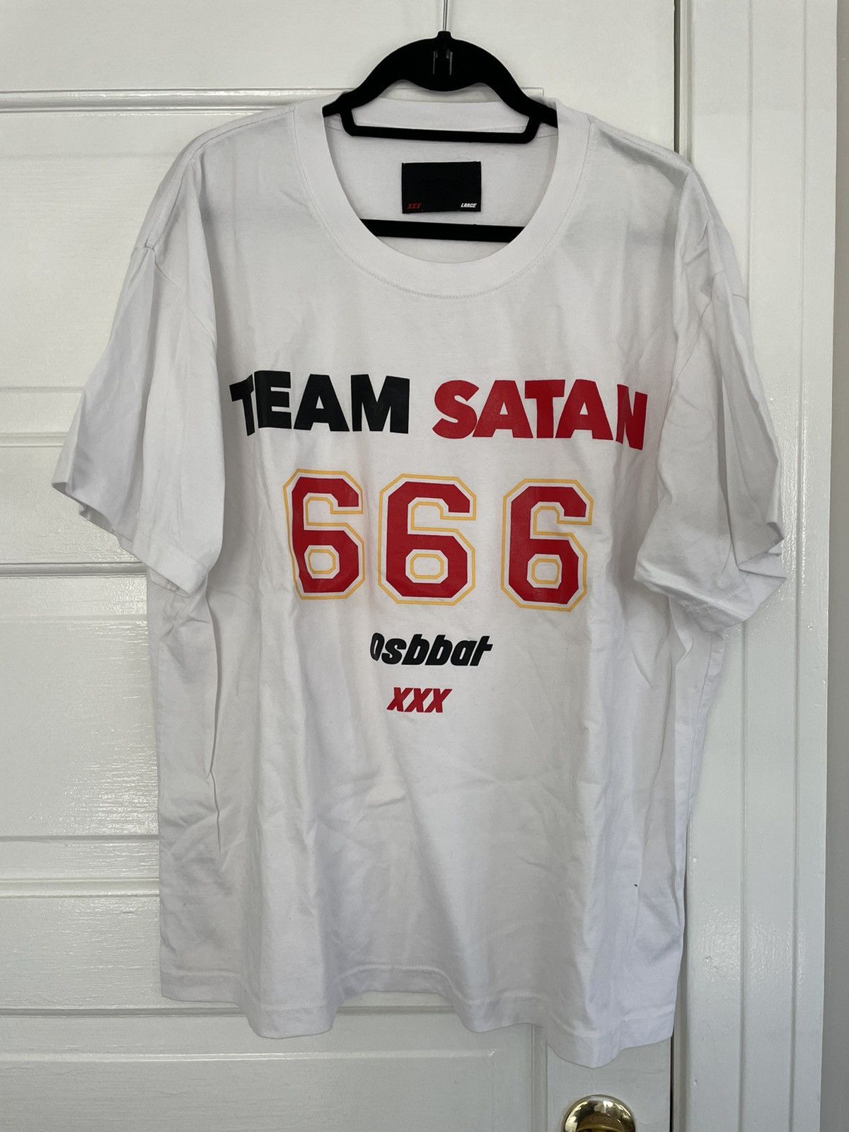 Osbbat Osbbat 666 Team Satan Shirt | Grailed