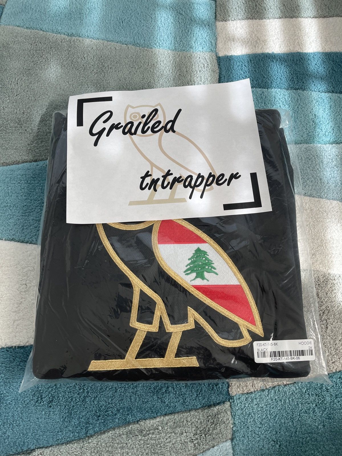 OVO Lebanon OG Owl Hoodie - XL