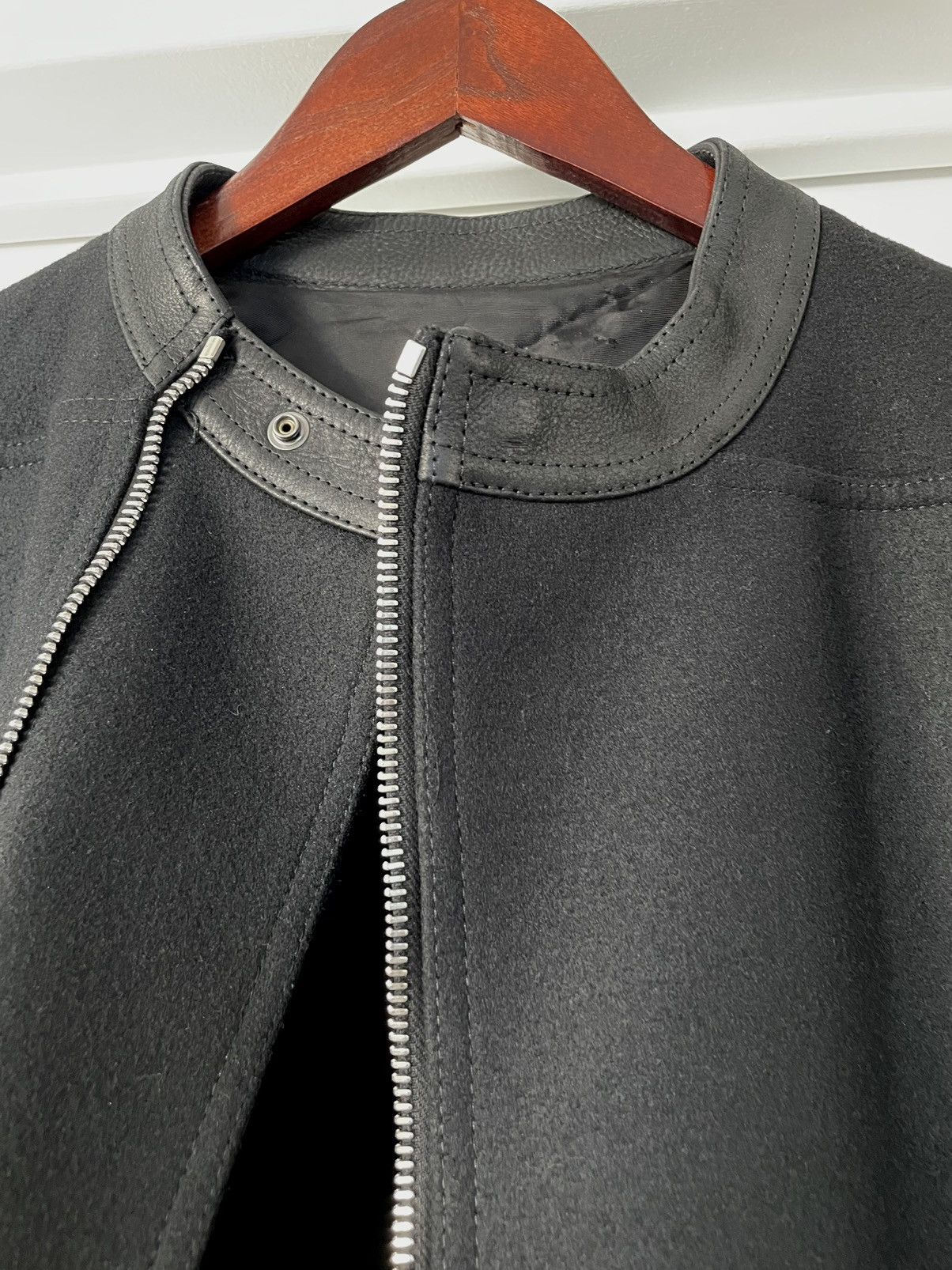 Rick Owens Rick Owens Moody Black Wool Coat 48 Size US M / EU 48-50 / 2 - 5 Thumbnail