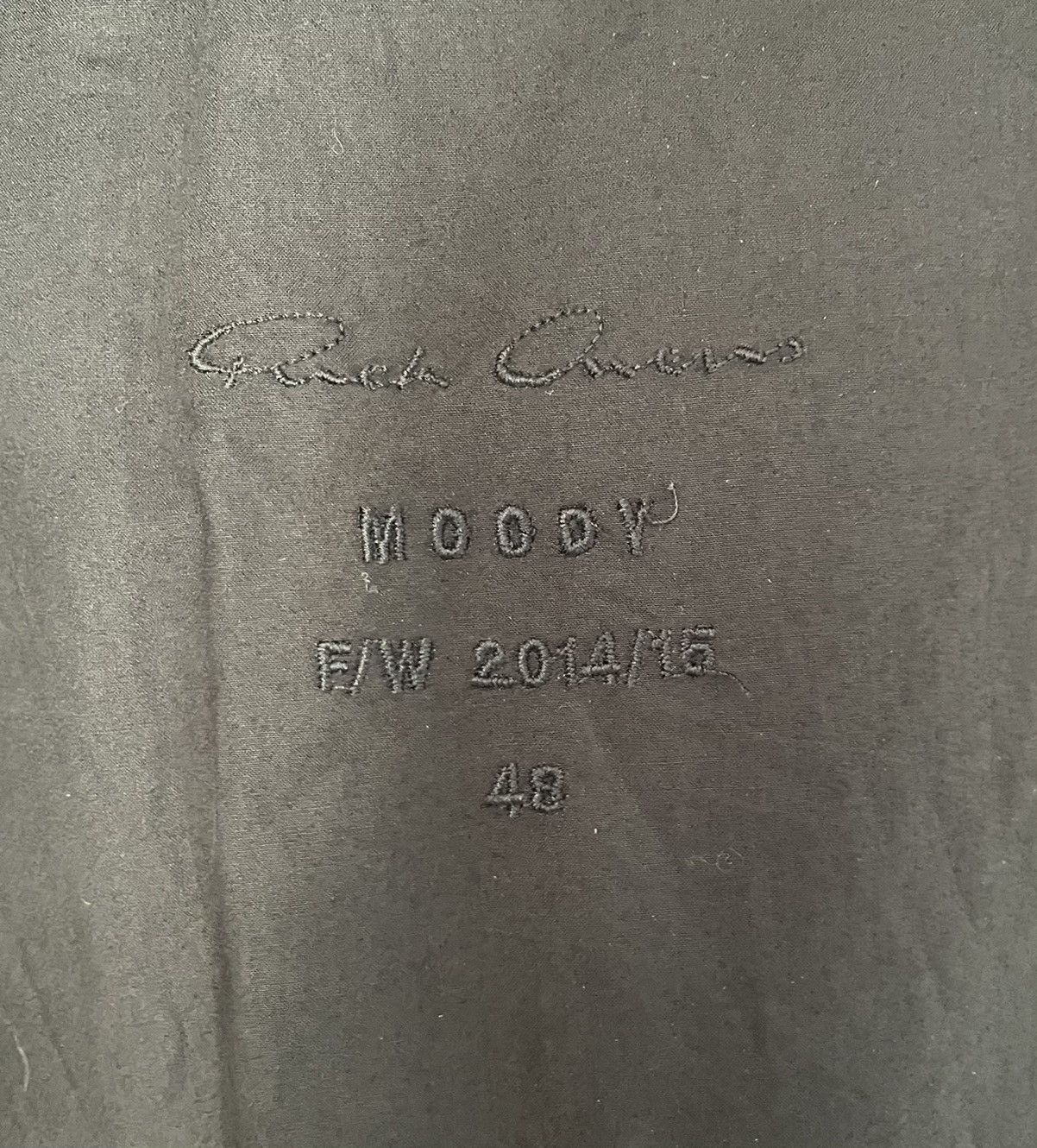 Rick Owens Rick Owens Moody Black Wool Coat 48 Size US M / EU 48-50 / 2 - 11 Thumbnail