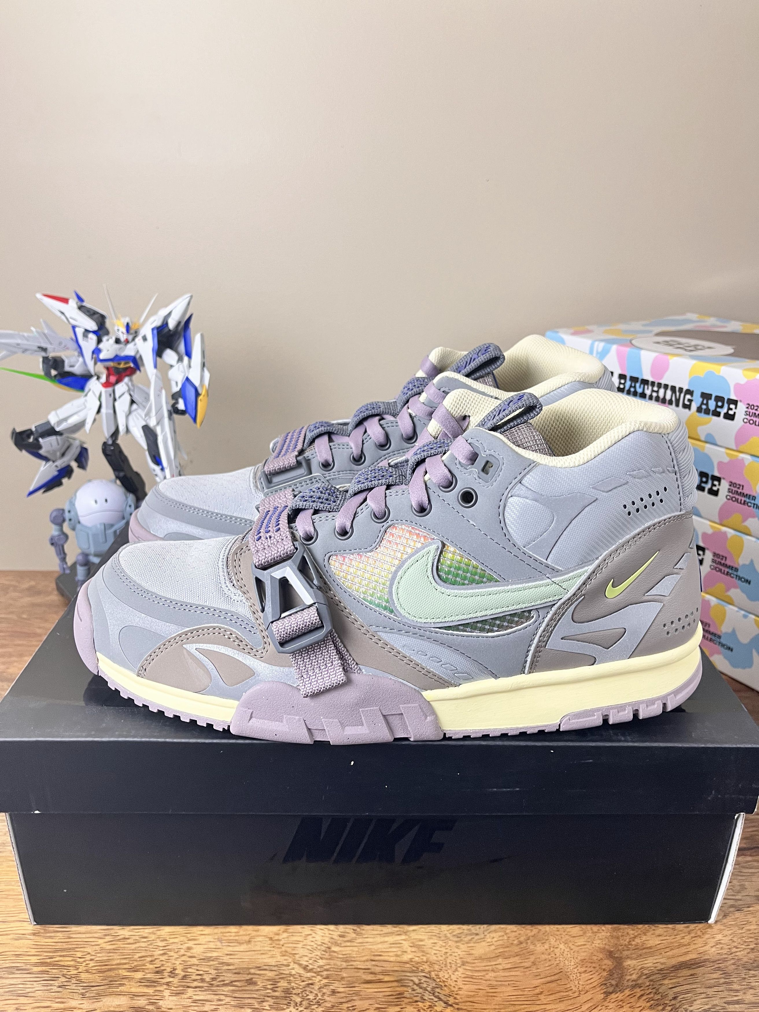 Nike Nike Air Trainer 1 Utility Smoke Grey Honeydew Size US 10.5 / EU 43-44 - 2 Thumbnail