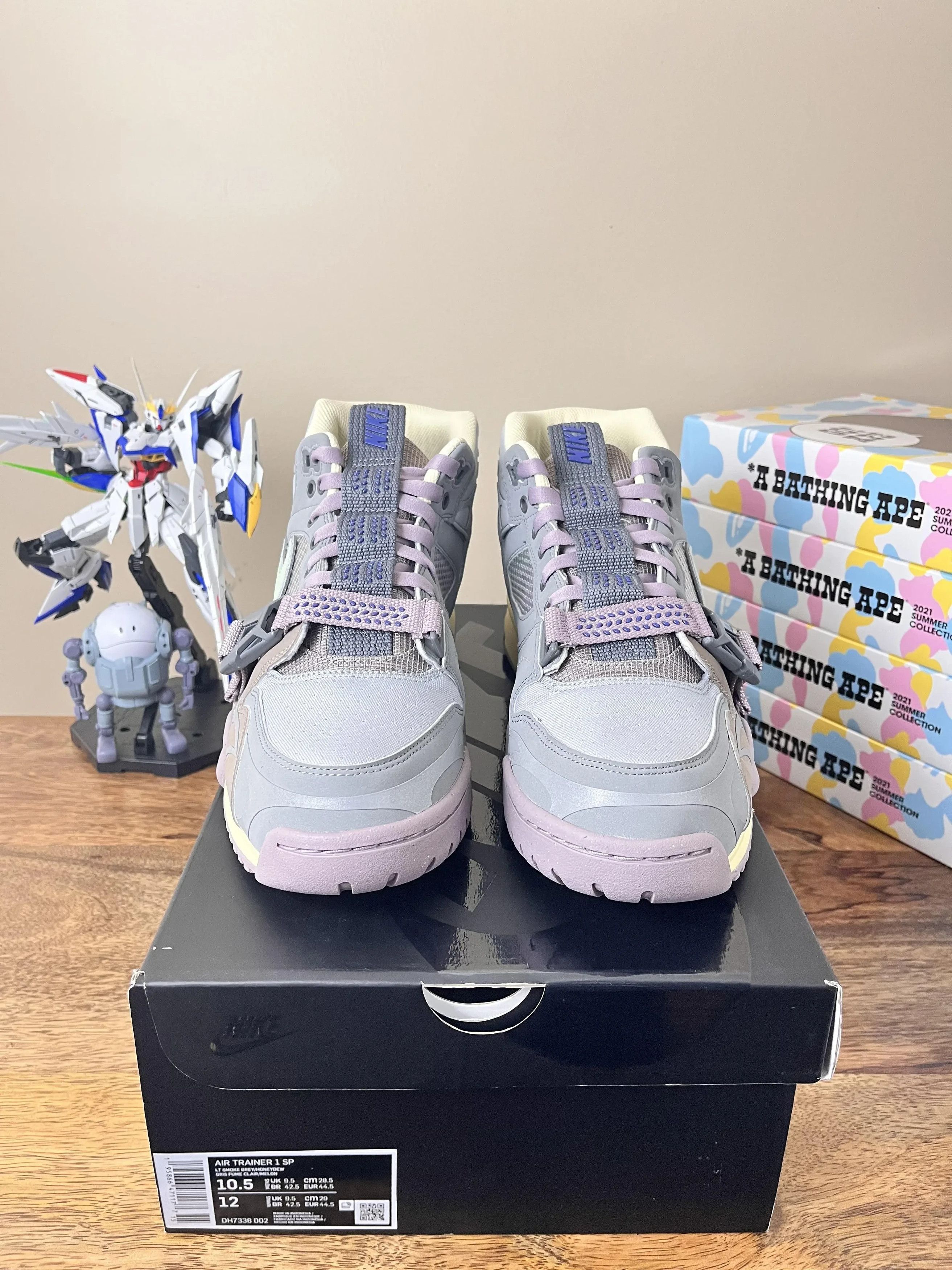 Nike Nike Air Trainer 1 Utility Smoke Grey Honeydew Size US 10.5 / EU 43-44 - 5 Thumbnail
