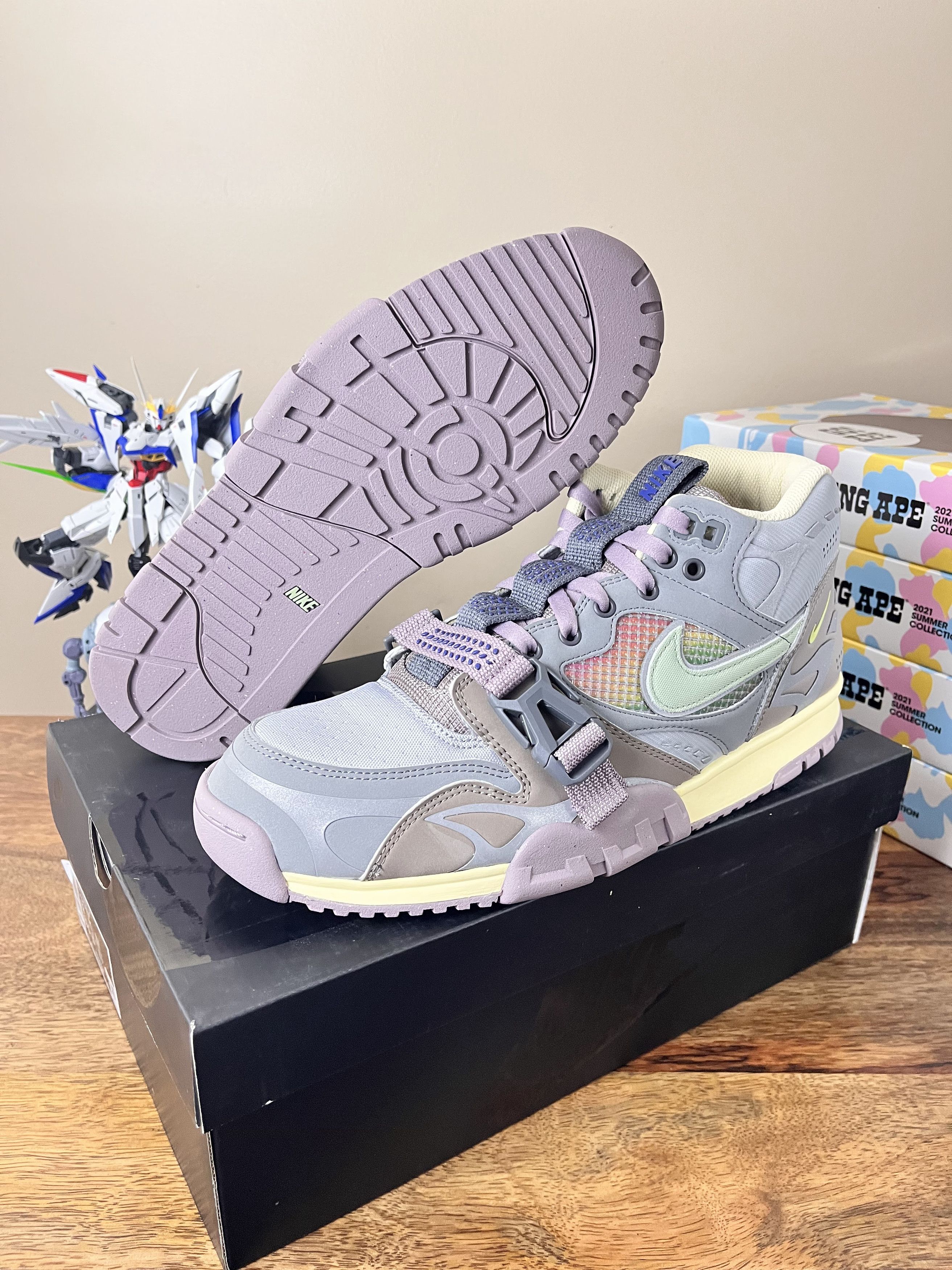 Nike Nike Air Trainer 1 Utility Smoke Grey Honeydew Size US 10.5 / EU 43-44 - 7 Thumbnail