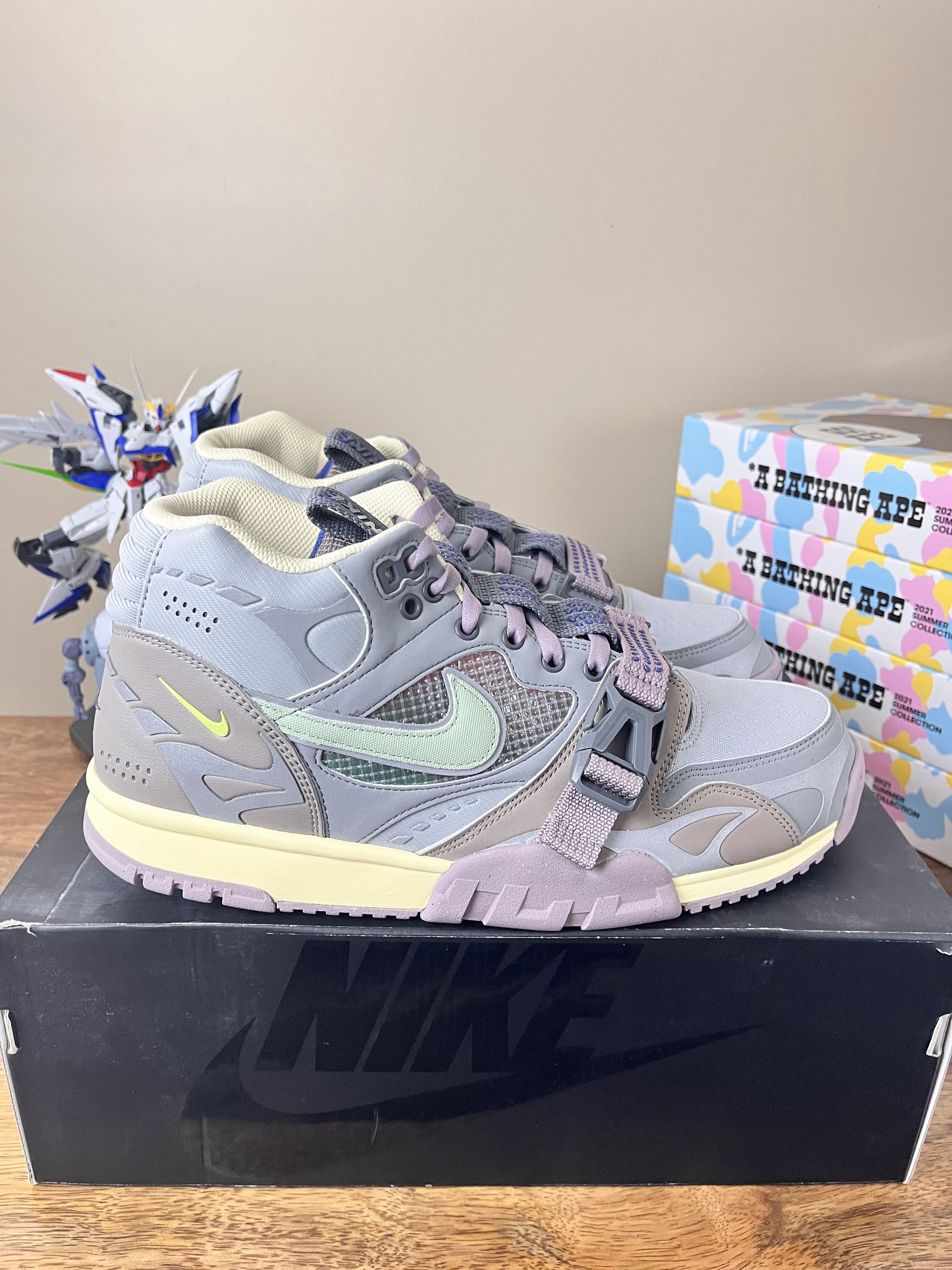Nike Nike Air Trainer 1 Utility Smoke Grey Honeydew Size US 10.5 / EU 43-44 - 4 Thumbnail