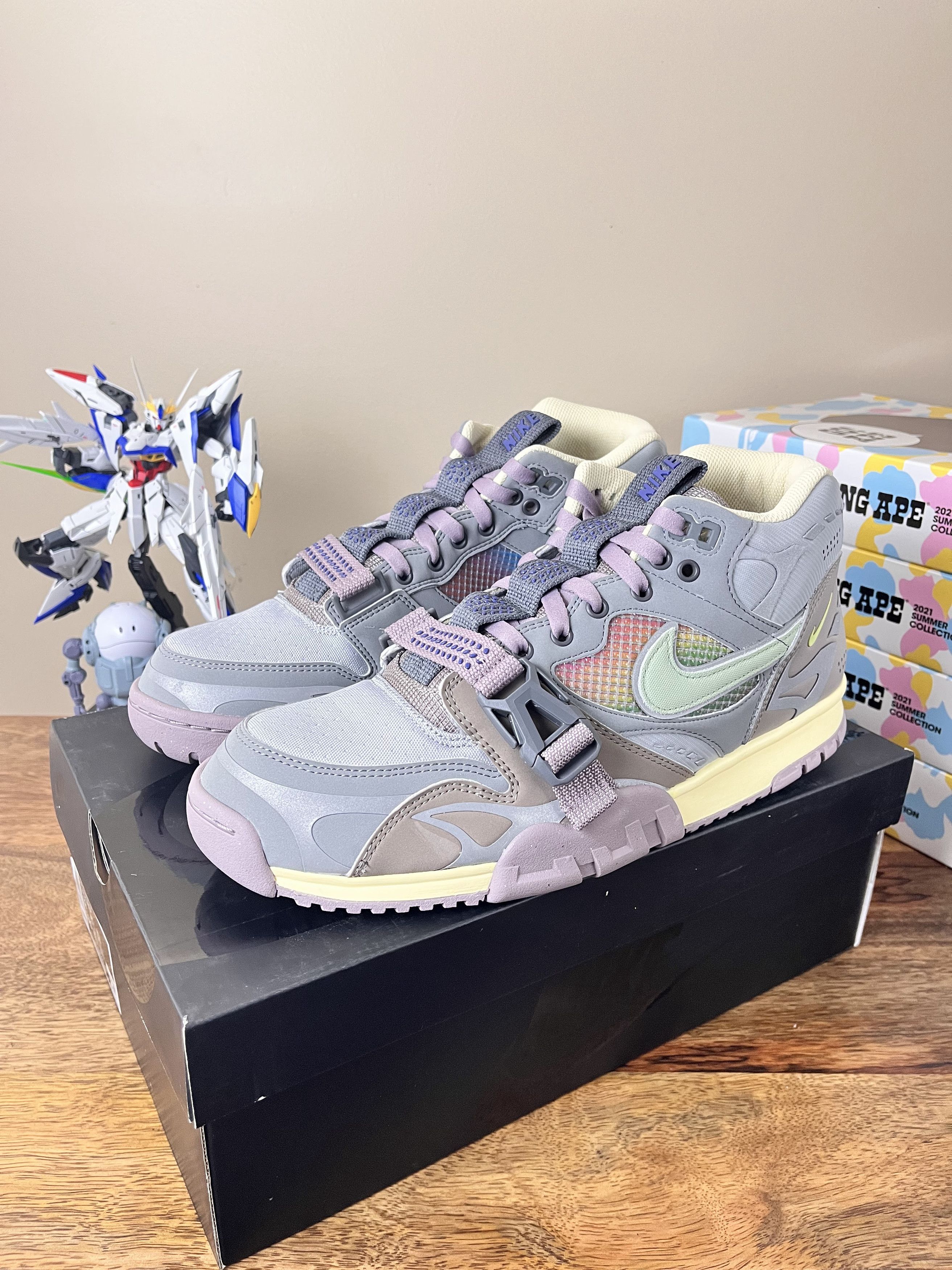 Nike Nike Air Trainer 1 Utility Smoke Grey Honeydew Size US 10.5 / EU 43-44 - 1 Thumbnail