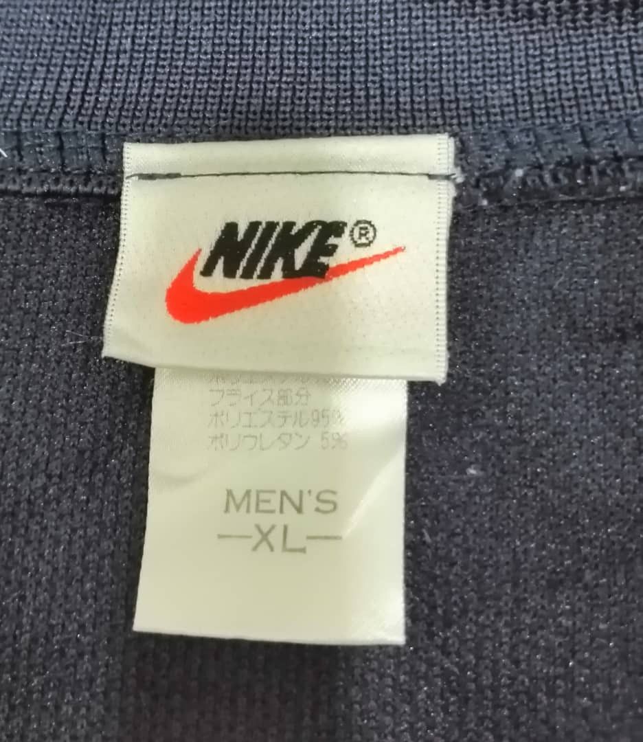 Nike × Vintage Vintage 90s Nike Sweater Zipper Jacket Size US XL / EU 56 / 4 - 7 Thumbnail