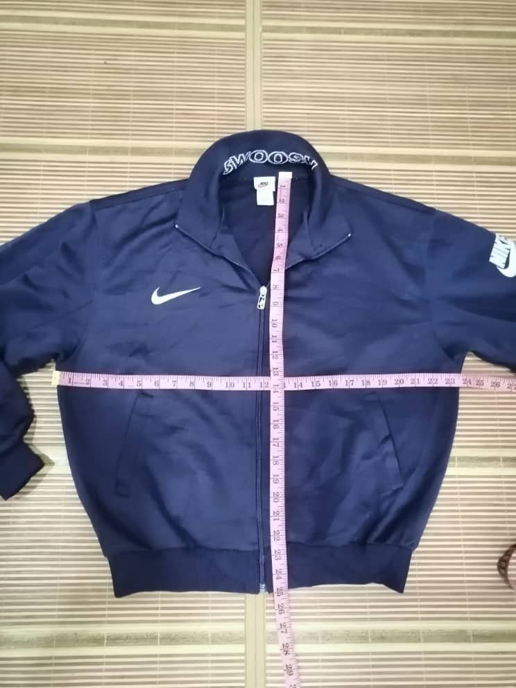 Nike × Vintage Vintage 90s Nike Sweater Zipper Jacket Size US XL / EU 56 / 4 - 10 Thumbnail