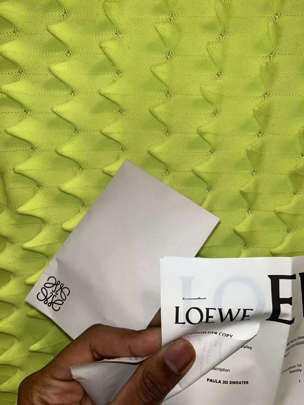 Loewe Loewe 3D spike knit sweater Size US S / EU 44-46 / 1 - 5 Thumbnail