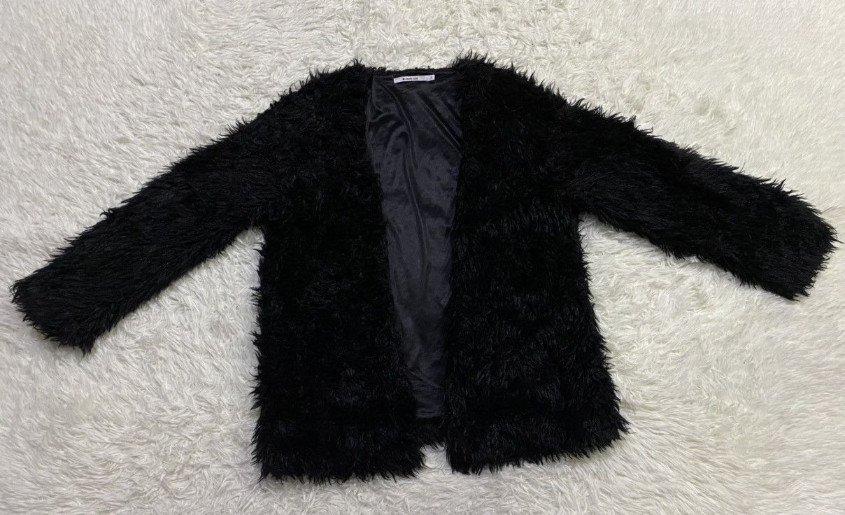 Japanese Brand 🔥Rare🔥Colony 2139 Fuzzy Faux Fur Cardigan Sweater Size US S / EU 44-46 / 1 - 2 Thumbnail