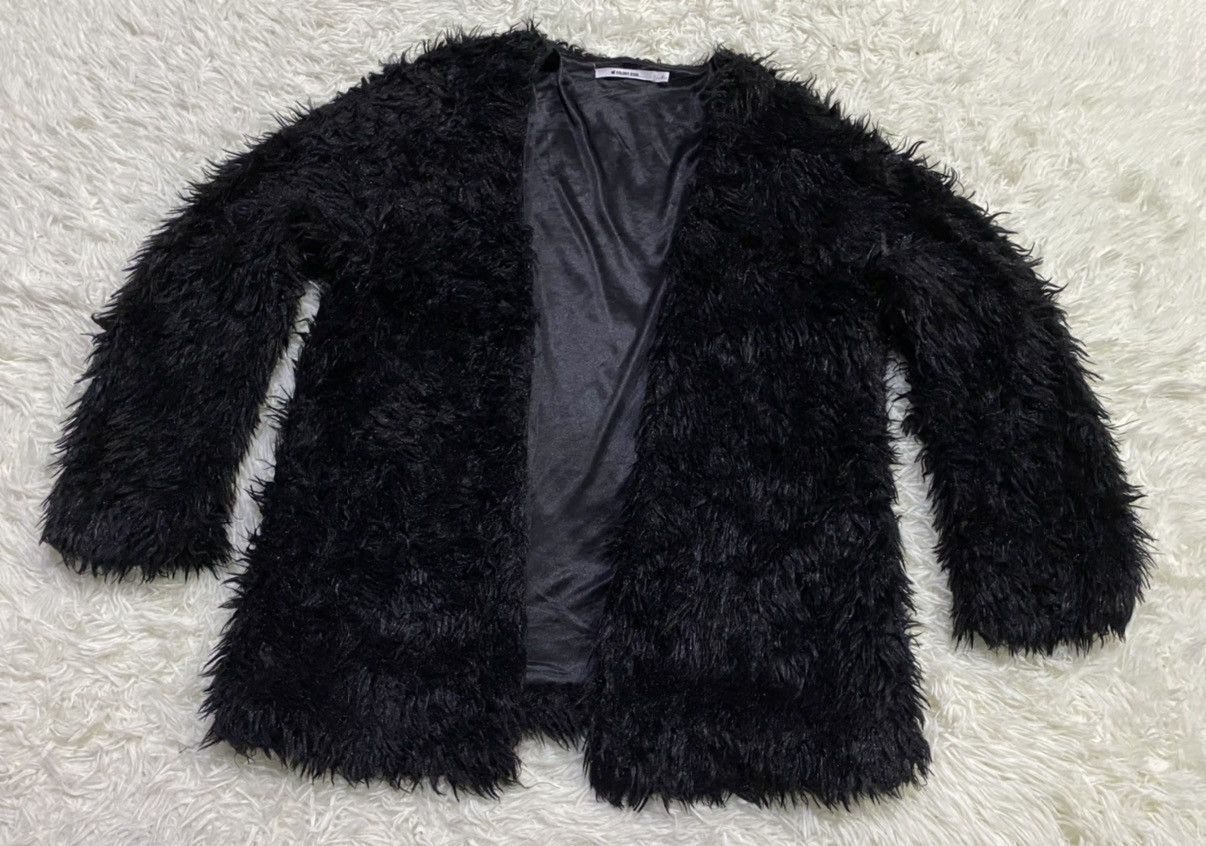 Japanese Brand 🔥Rare🔥Colony 2139 Fuzzy Faux Fur Cardigan Sweater Size US S / EU 44-46 / 1 - 3 Thumbnail