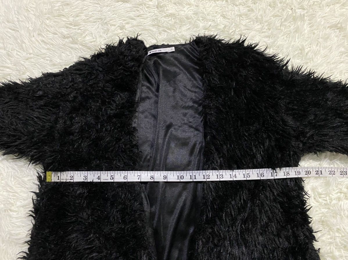 Japanese Brand 🔥Rare🔥Colony 2139 Fuzzy Faux Fur Cardigan Sweater Size US S / EU 44-46 / 1 - 11 Thumbnail