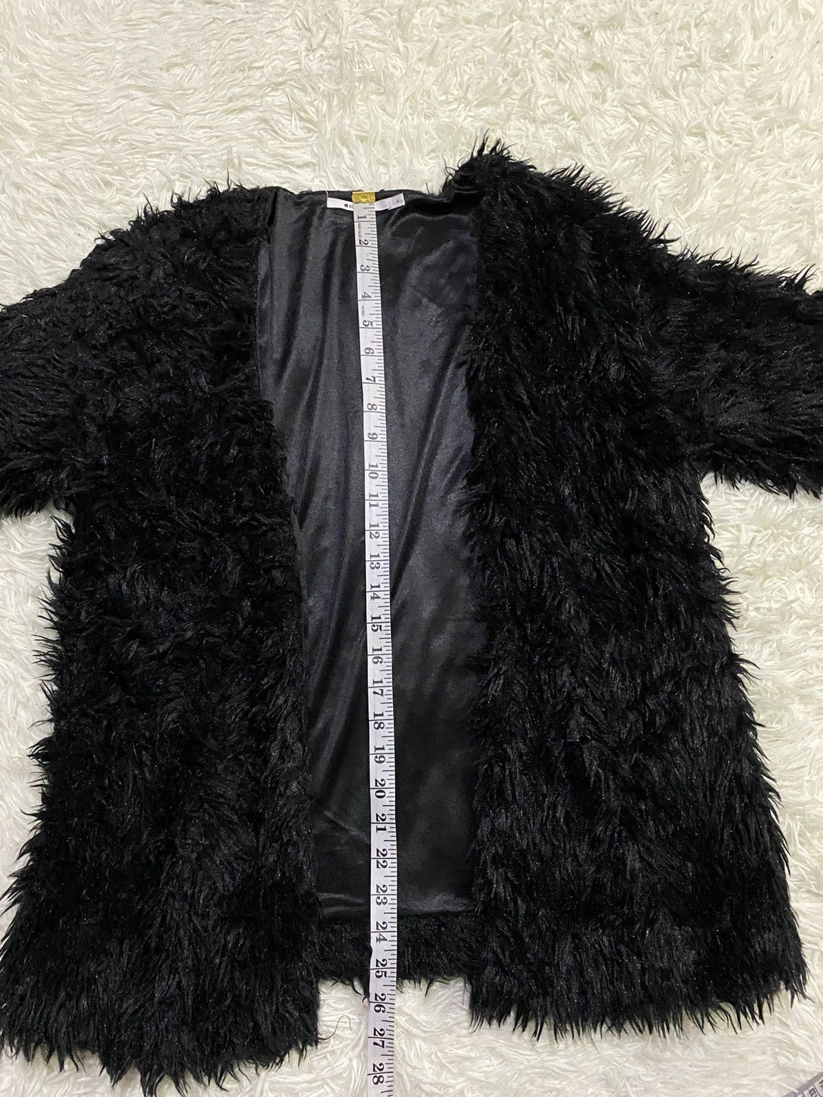 Japanese Brand 🔥Rare🔥Colony 2139 Fuzzy Faux Fur Cardigan Sweater Size US S / EU 44-46 / 1 - 12 Thumbnail