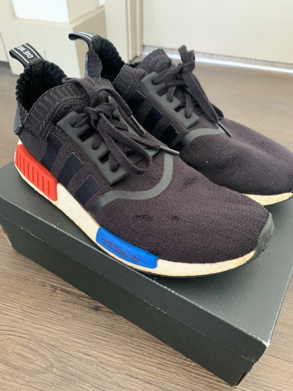Adidas Adidas NMD_R1 PK “OG” 2017 Size US 10 / EU 43 - 4 Thumbnail