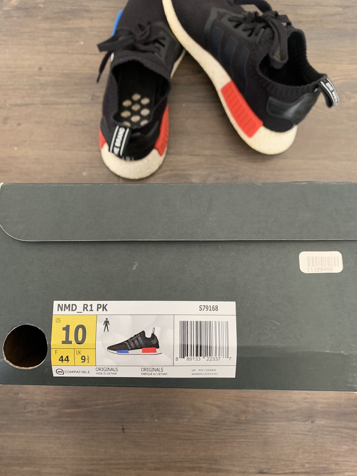 Adidas Adidas NMD_R1 PK “OG” 2017 Size US 10 / EU 43 - 7 Thumbnail