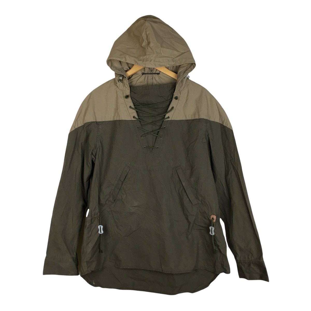 Fjallraven Vtg Fjallraven G1000 Traveller Lace Up Anorak Parka Jacket ...