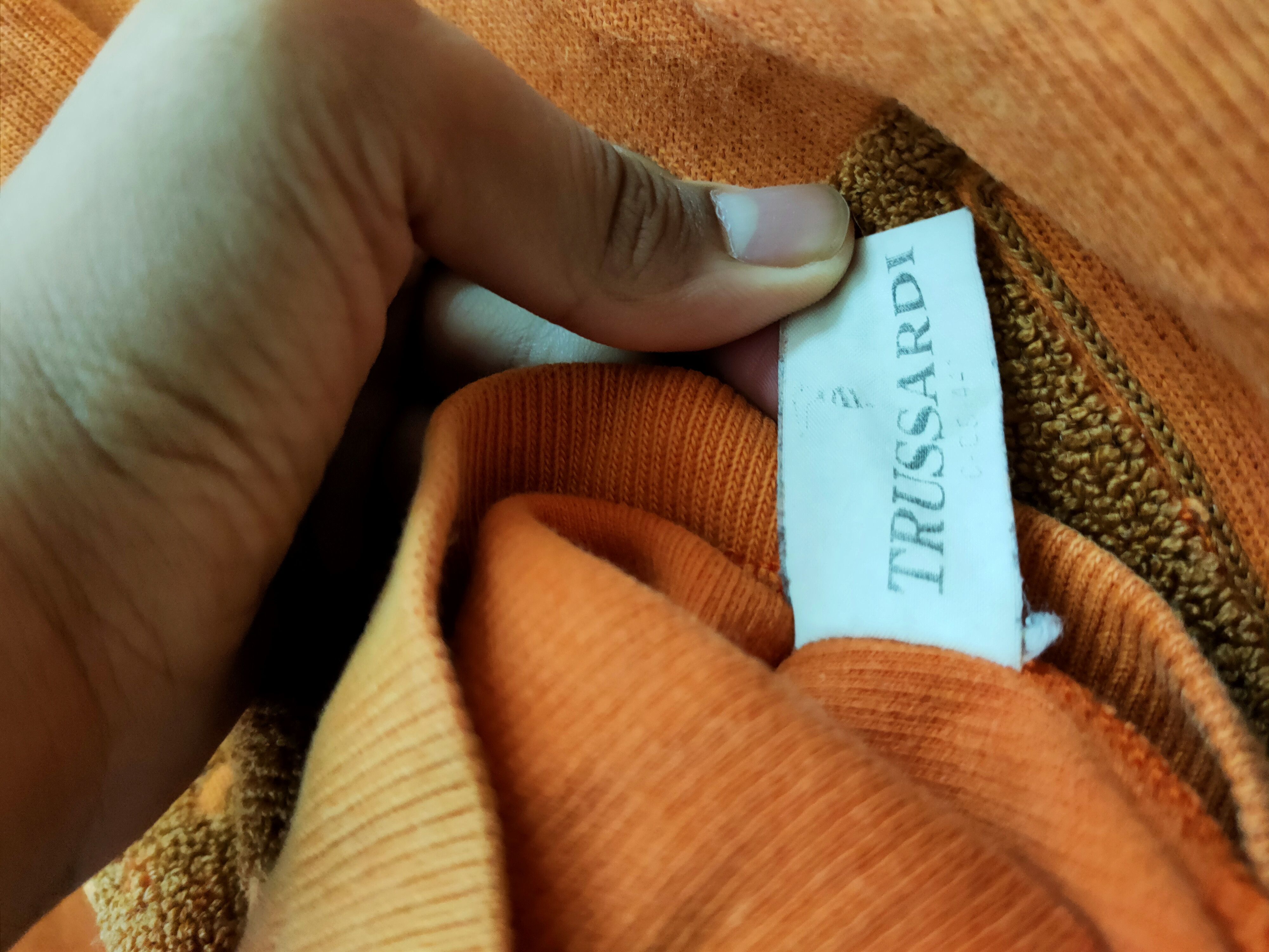 TRUSSARDI SWEATER SPELLBOUND LOGO VINTAGE