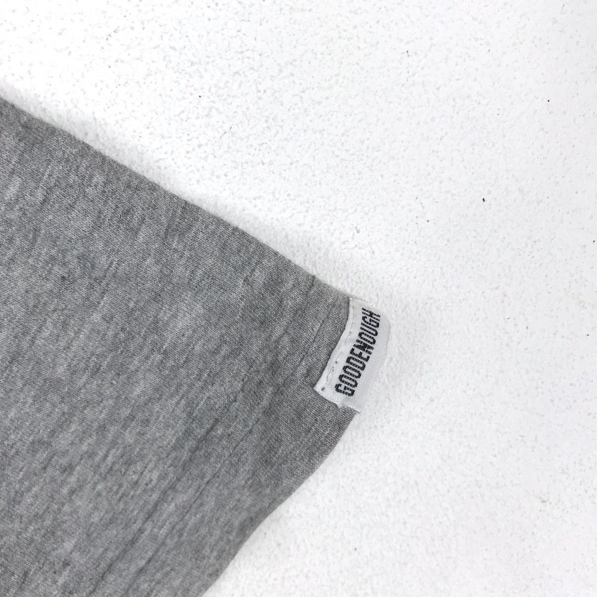 GOODENOUGH × Good Enough × Hiroshi Fujiwara Vintage 1994 Good Enough By Hiroshi Fujiwara Croptop Shirt Size US M / EU 48-50 / 2 - 5 Thumbnail