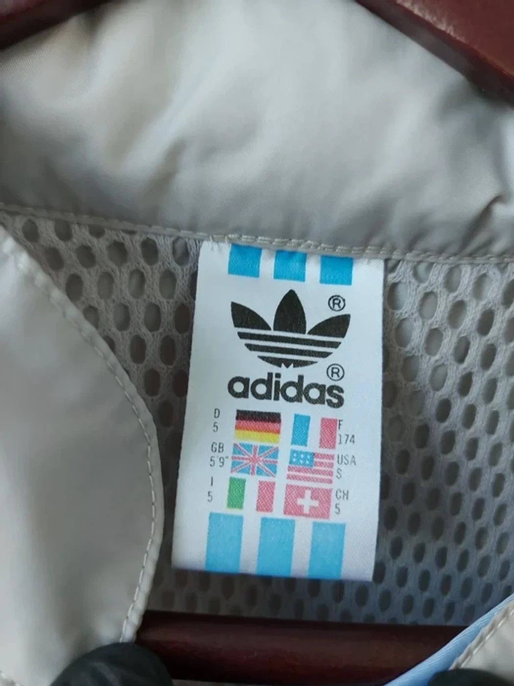 VINTAGE ADIDAS ANORAK RAIN COAT JACKET M MEDIUM